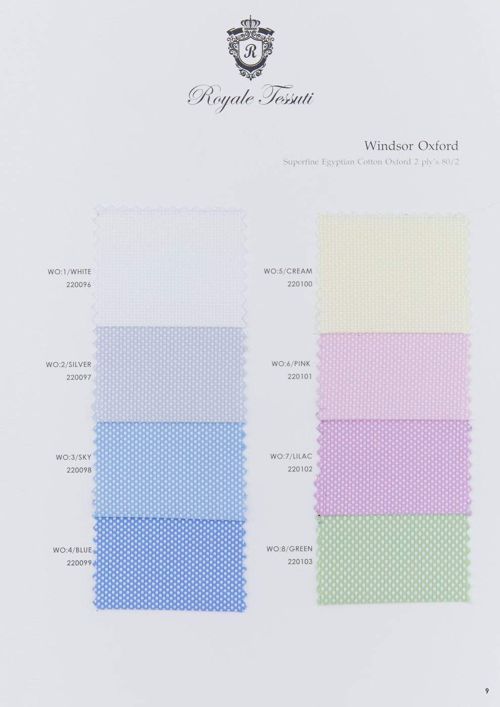 RT-009 — Classic Collection fabric swatch, code RT-009