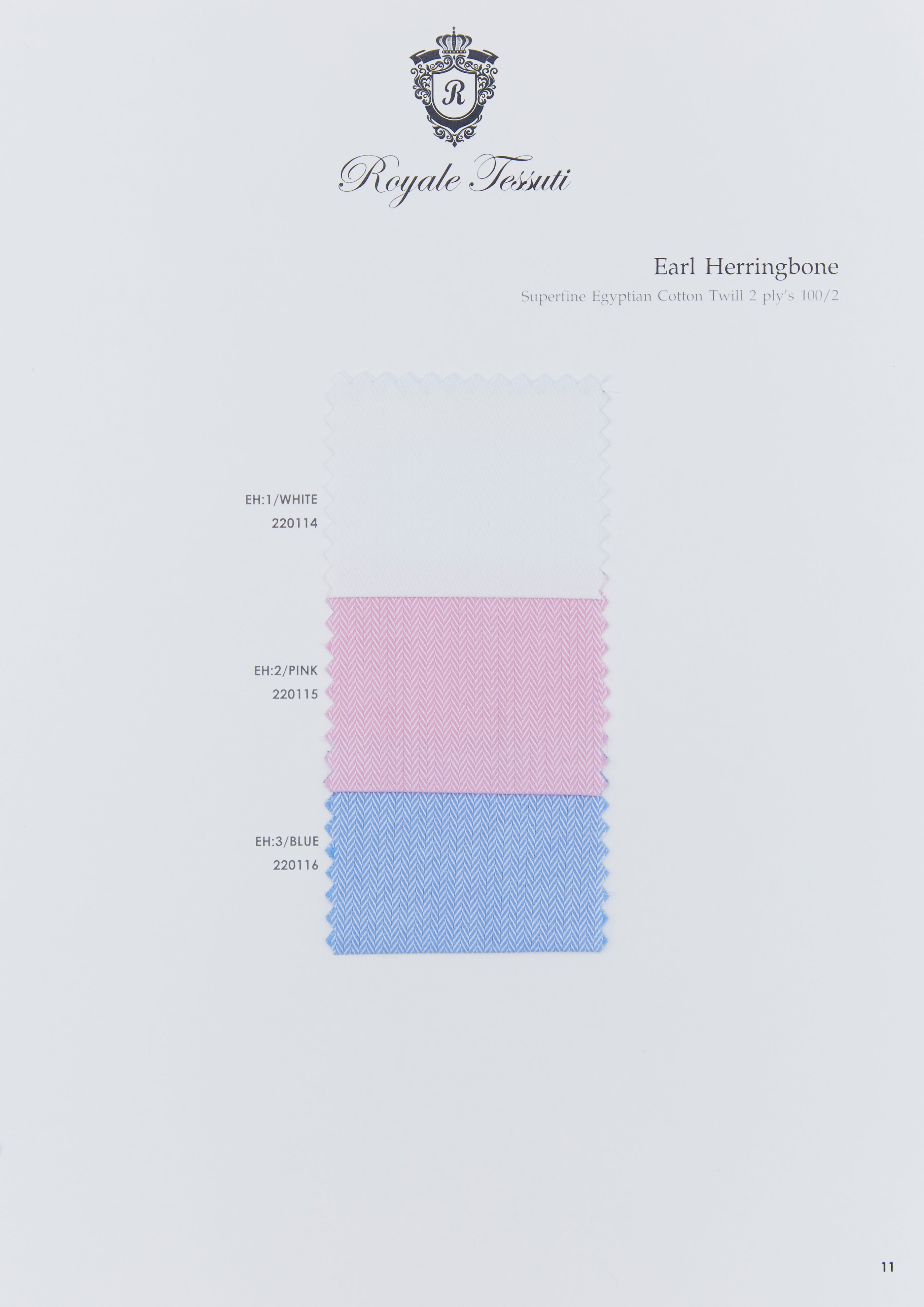 RT-011 — Classic Collection fabric swatch, code RT-011