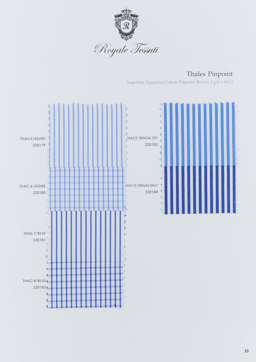 RT-023 — Classic Collection fabric swatch, code RT-023