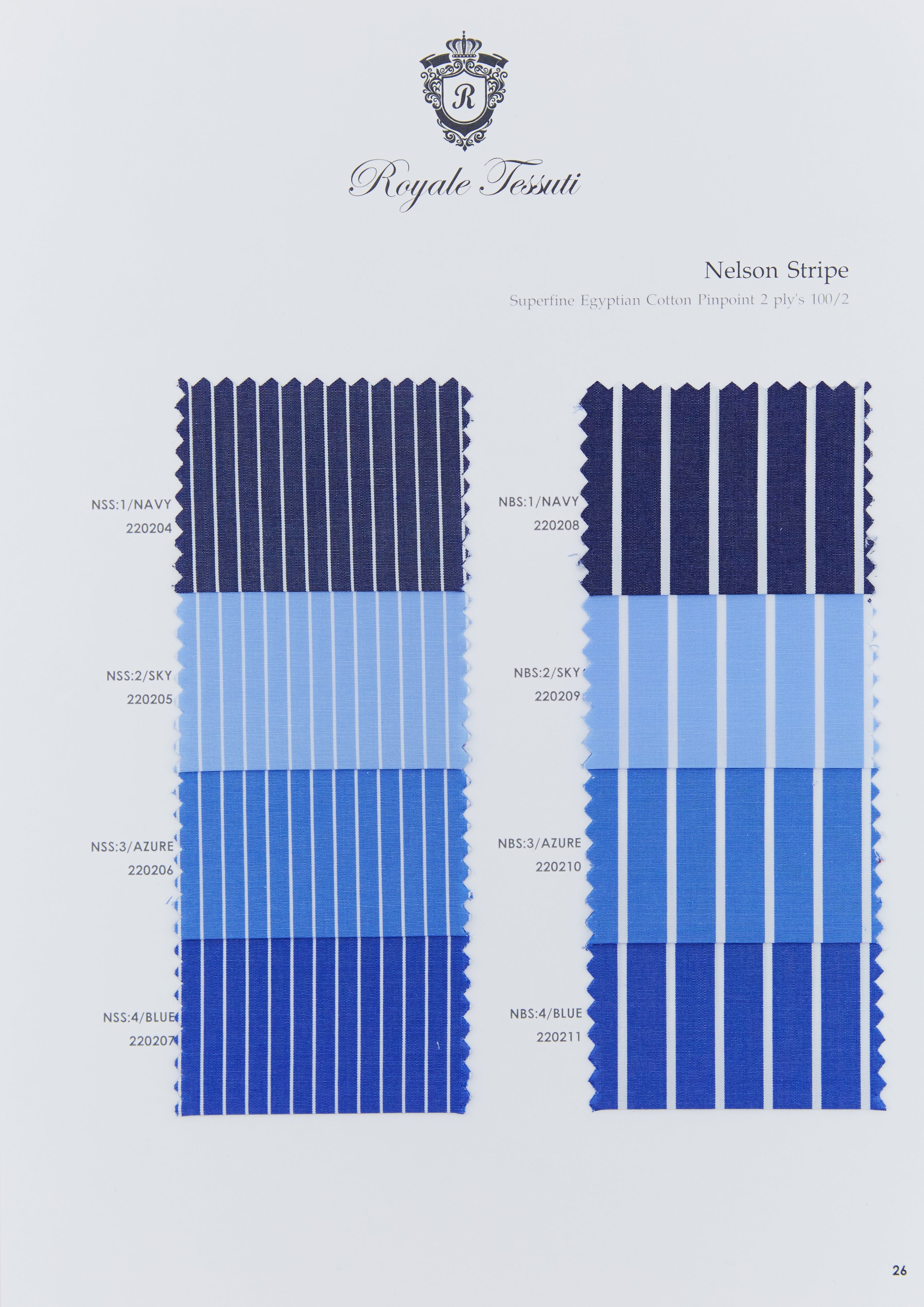 RT-026 — Classic Collection fabric swatch, code RT-026