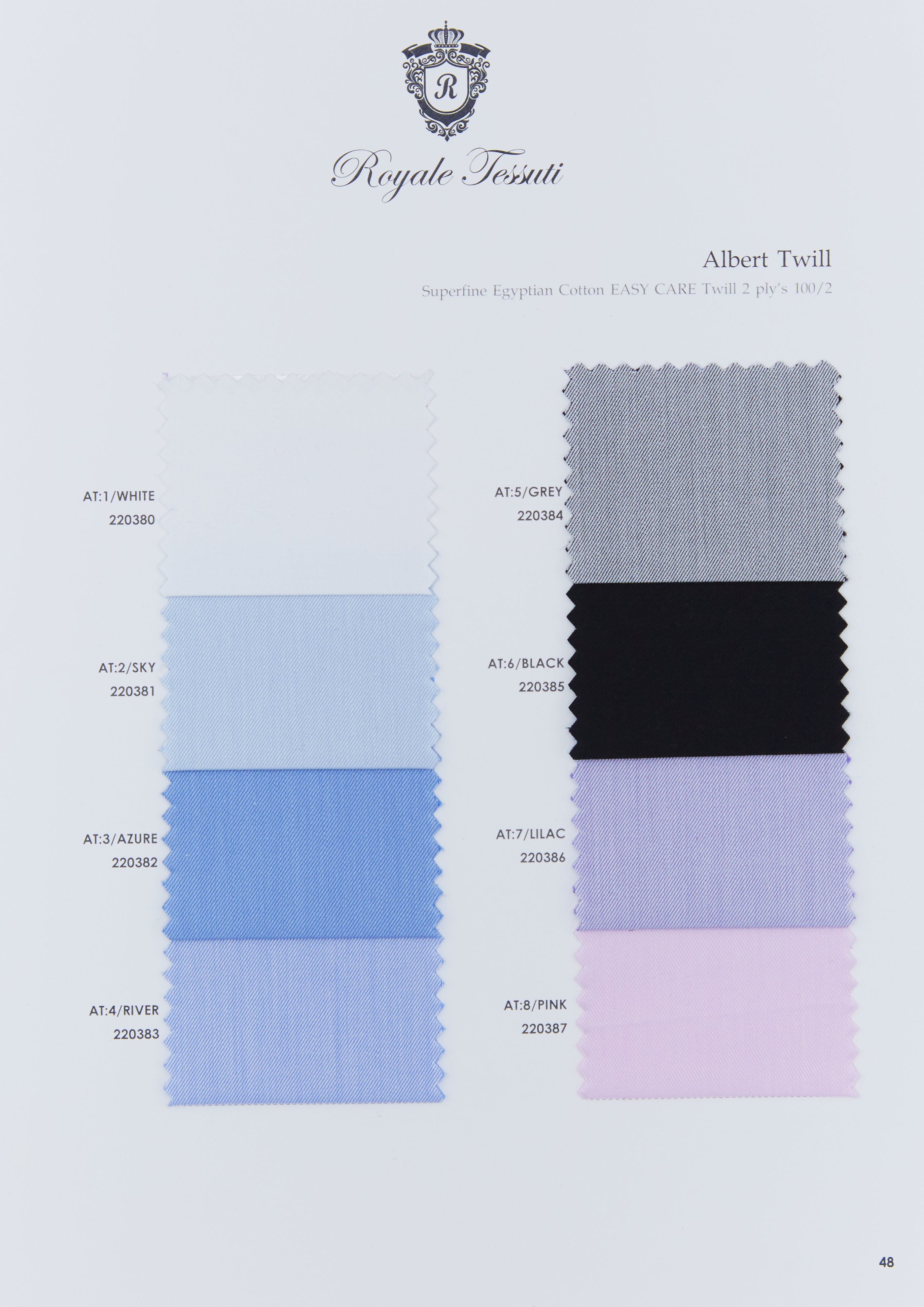 RT-048 — Classic Collection fabric swatch, code RT-048
