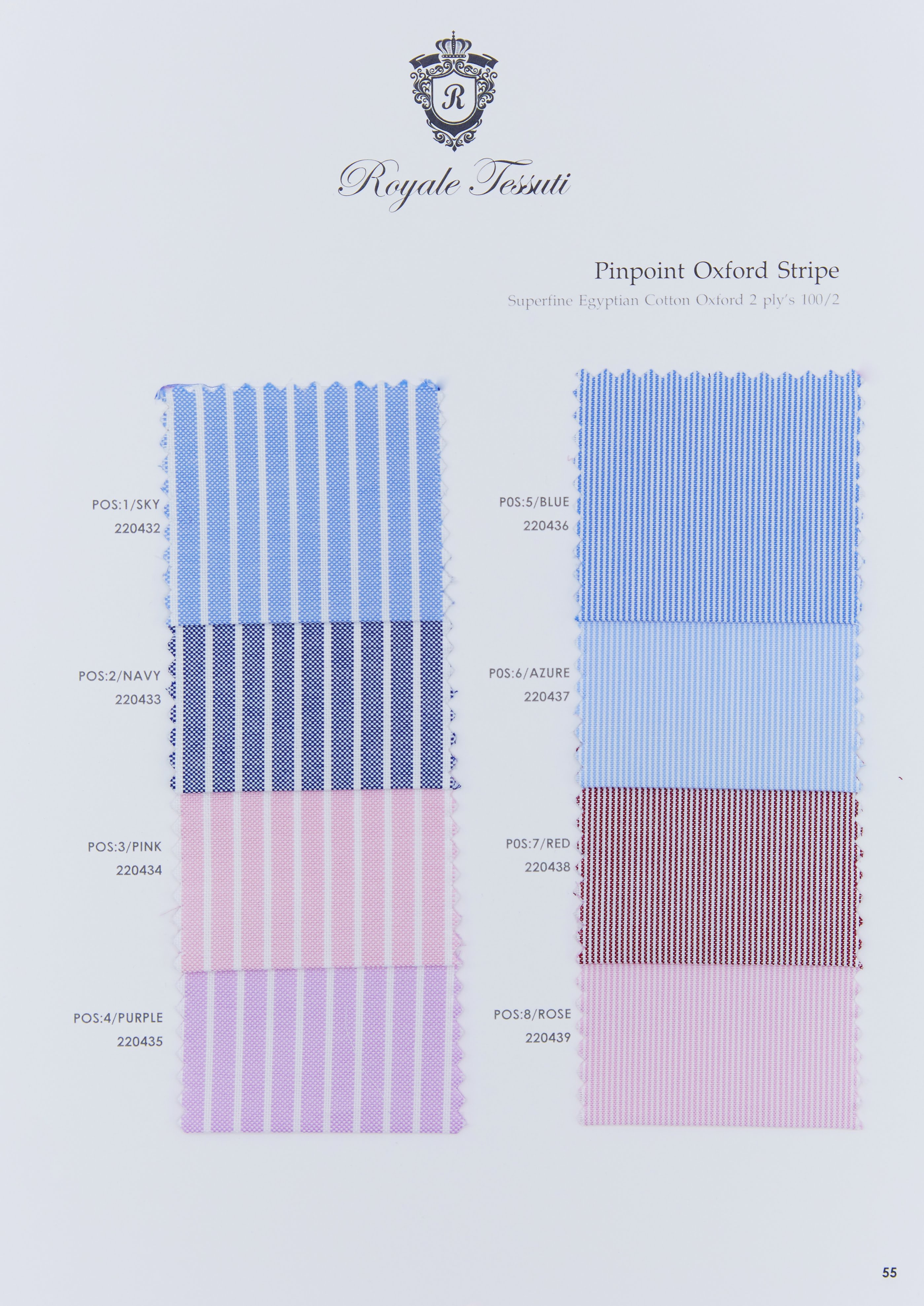 RT-055 — Classic Collection fabric swatch, code RT-055