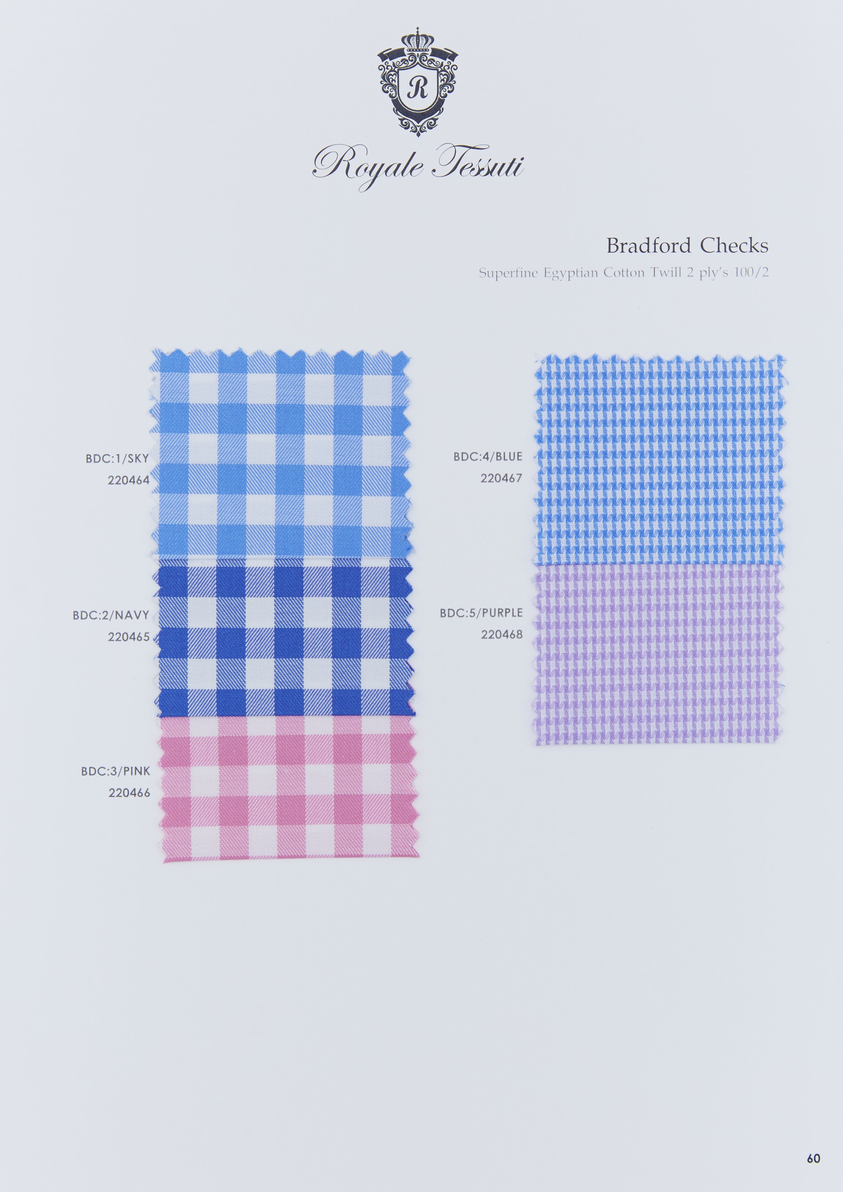 RT-060 — Classic Collection fabric swatch, code RT-060