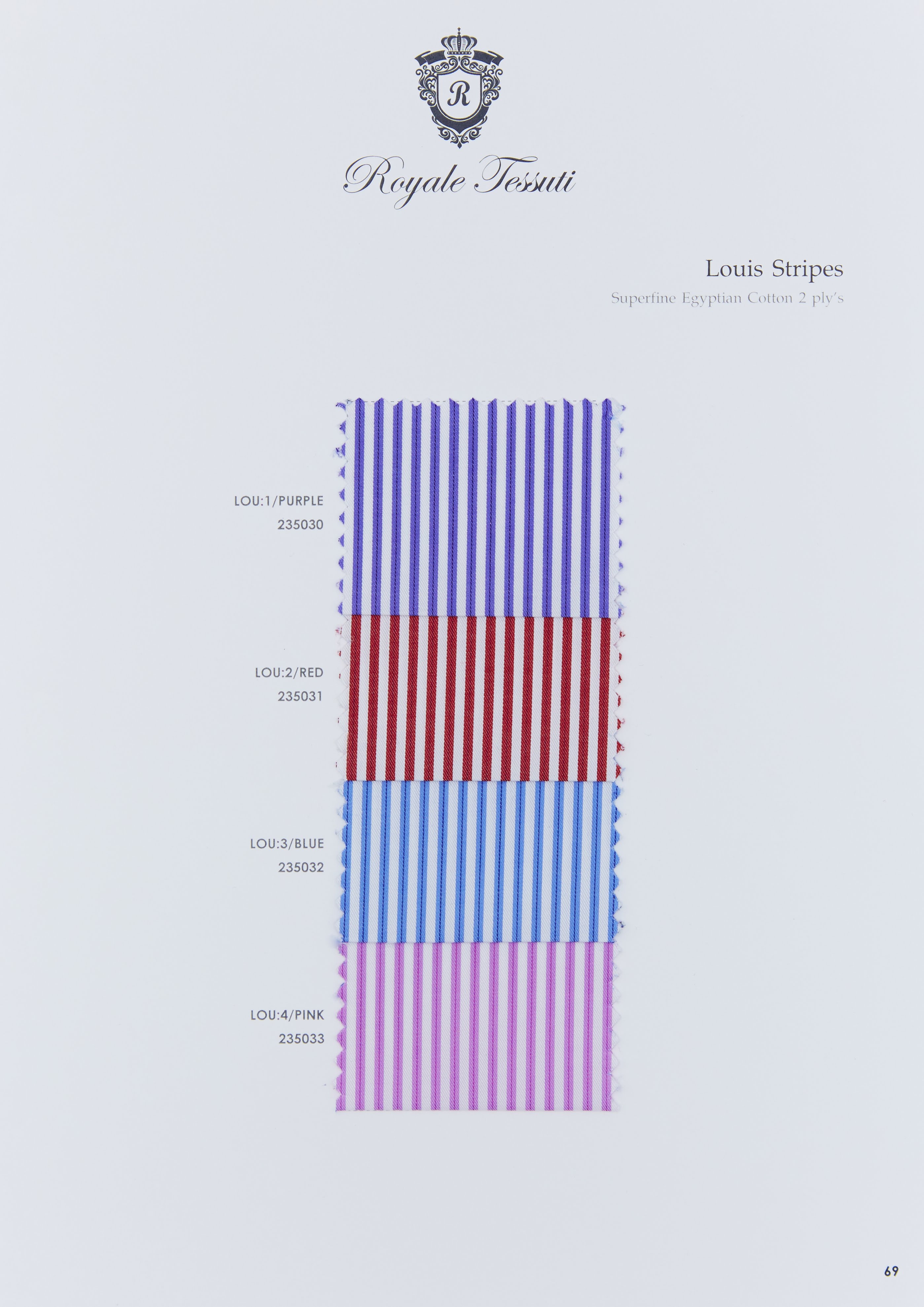 RT-069 — Classic Collection fabric swatch, code RT-069