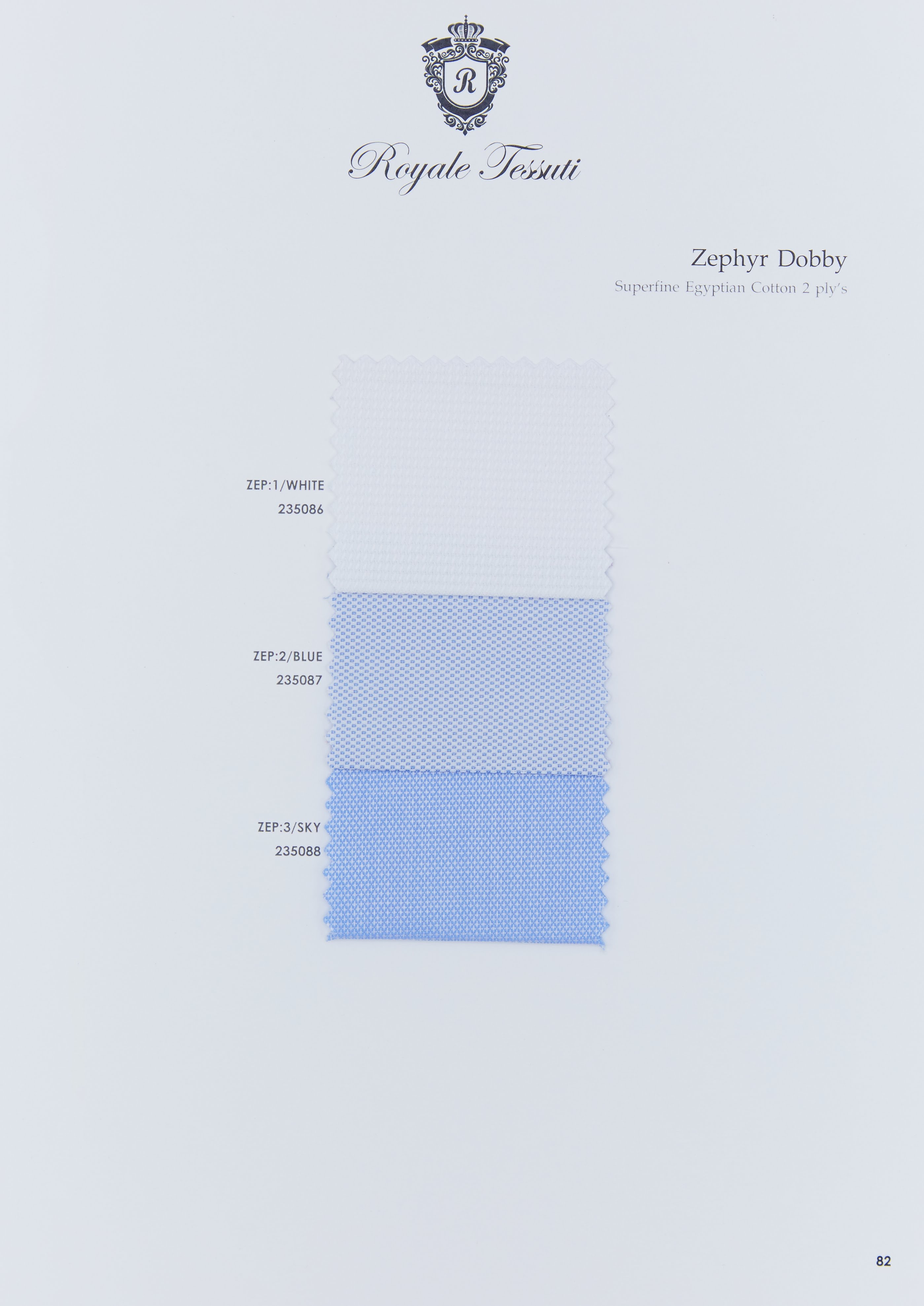 RT-082 — Classic Collection fabric swatch, code RT-082