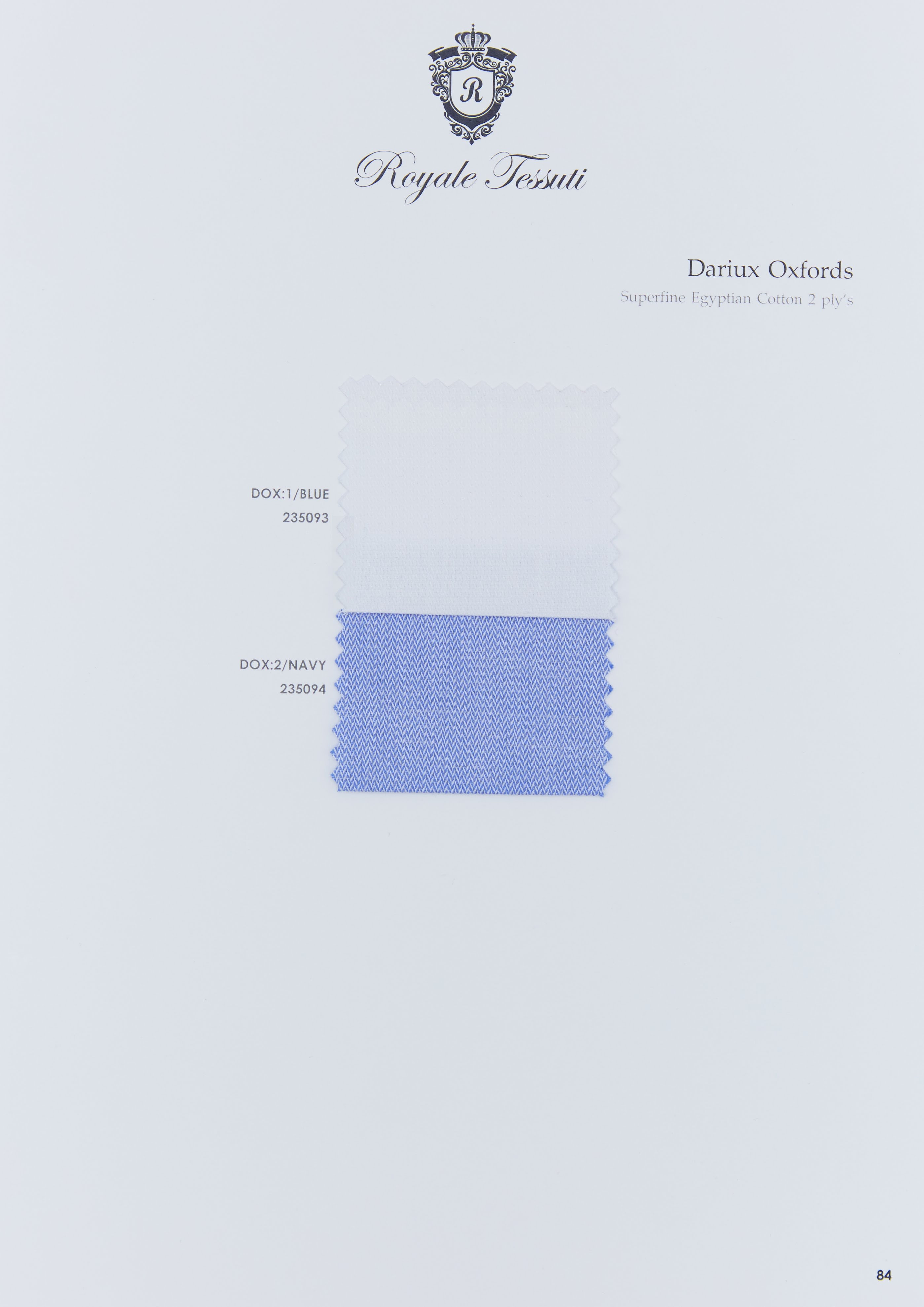 RT-084 — Classic Collection fabric swatch, code RT-084