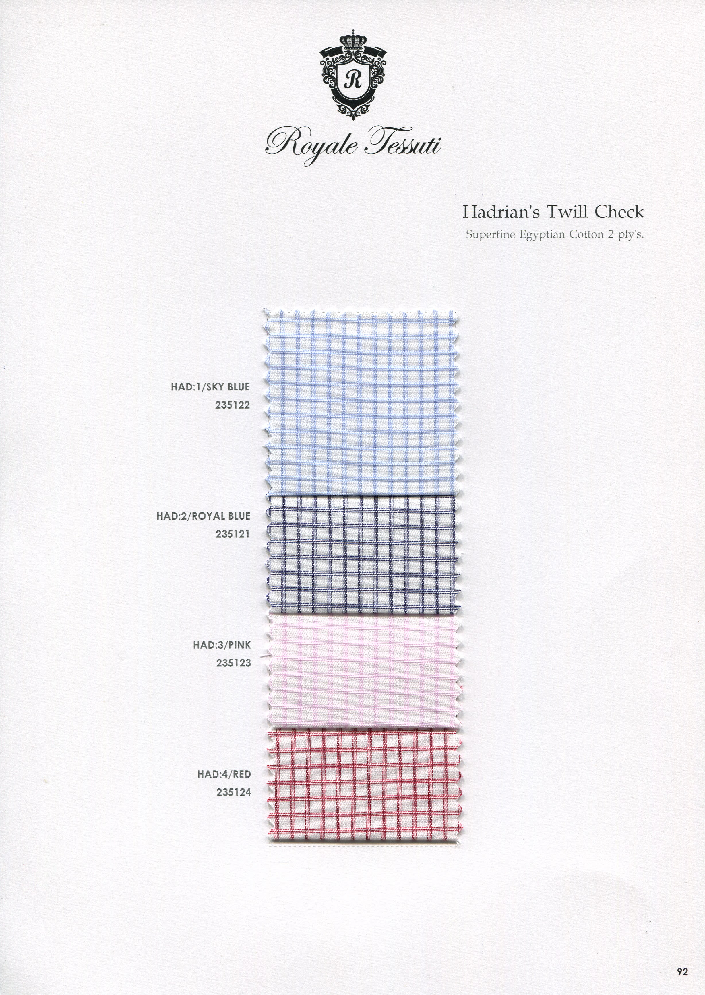 RT-089 — Classic Collection fabric swatch, code RT-089