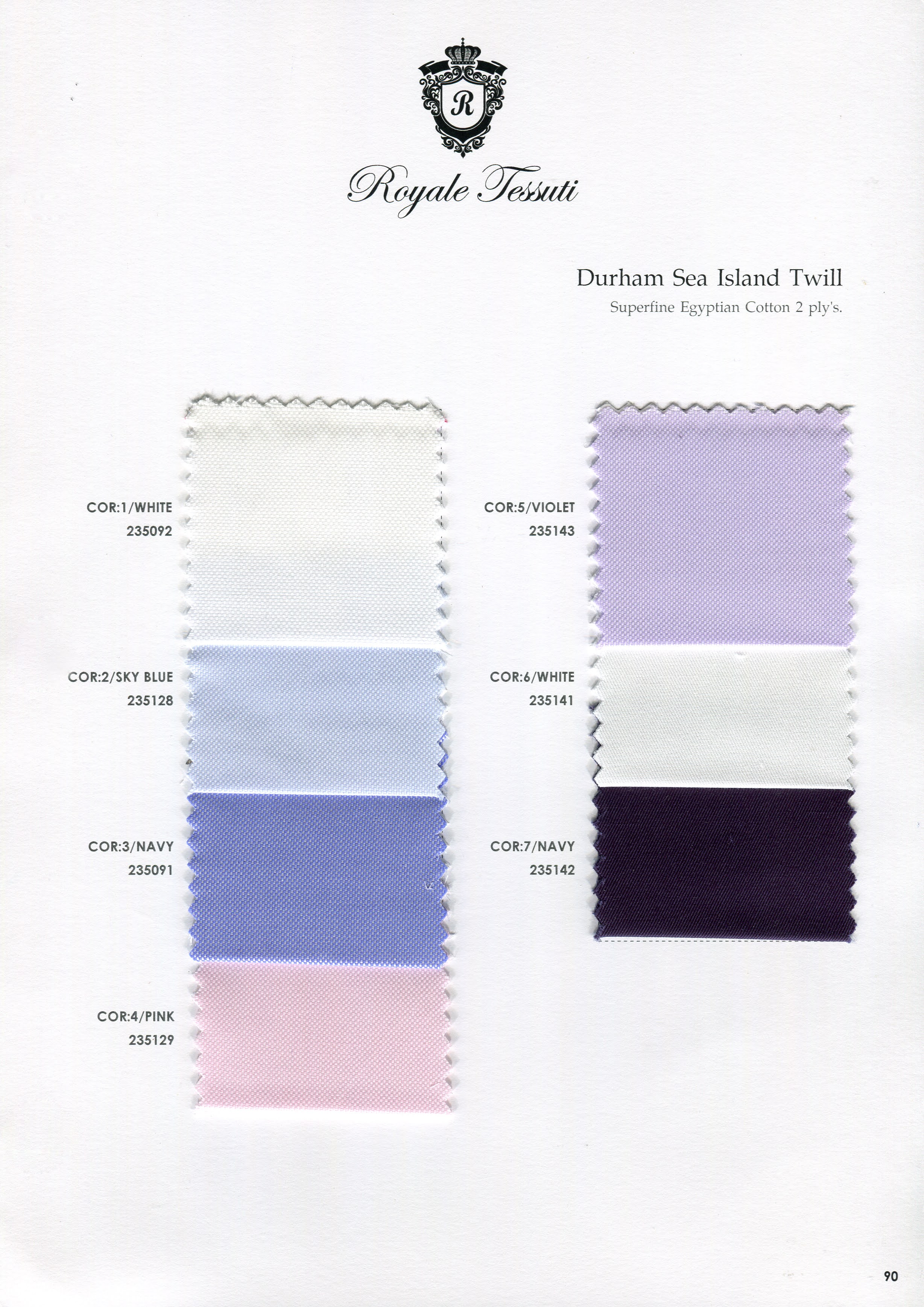 RT-090 — Classic Collection fabric swatch, code RT-090