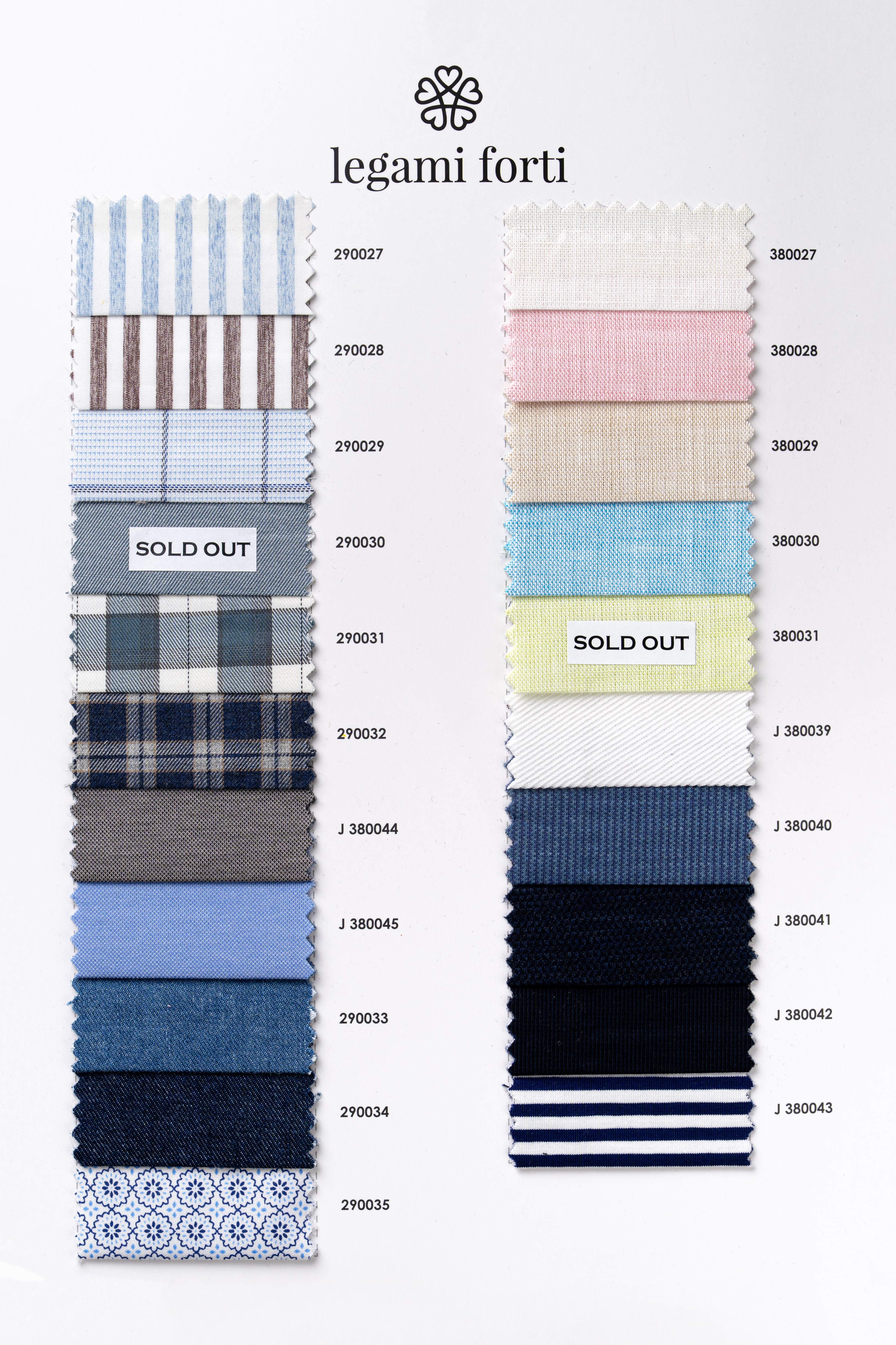 JR-204 — Jersey fabric swatch, code JR-204